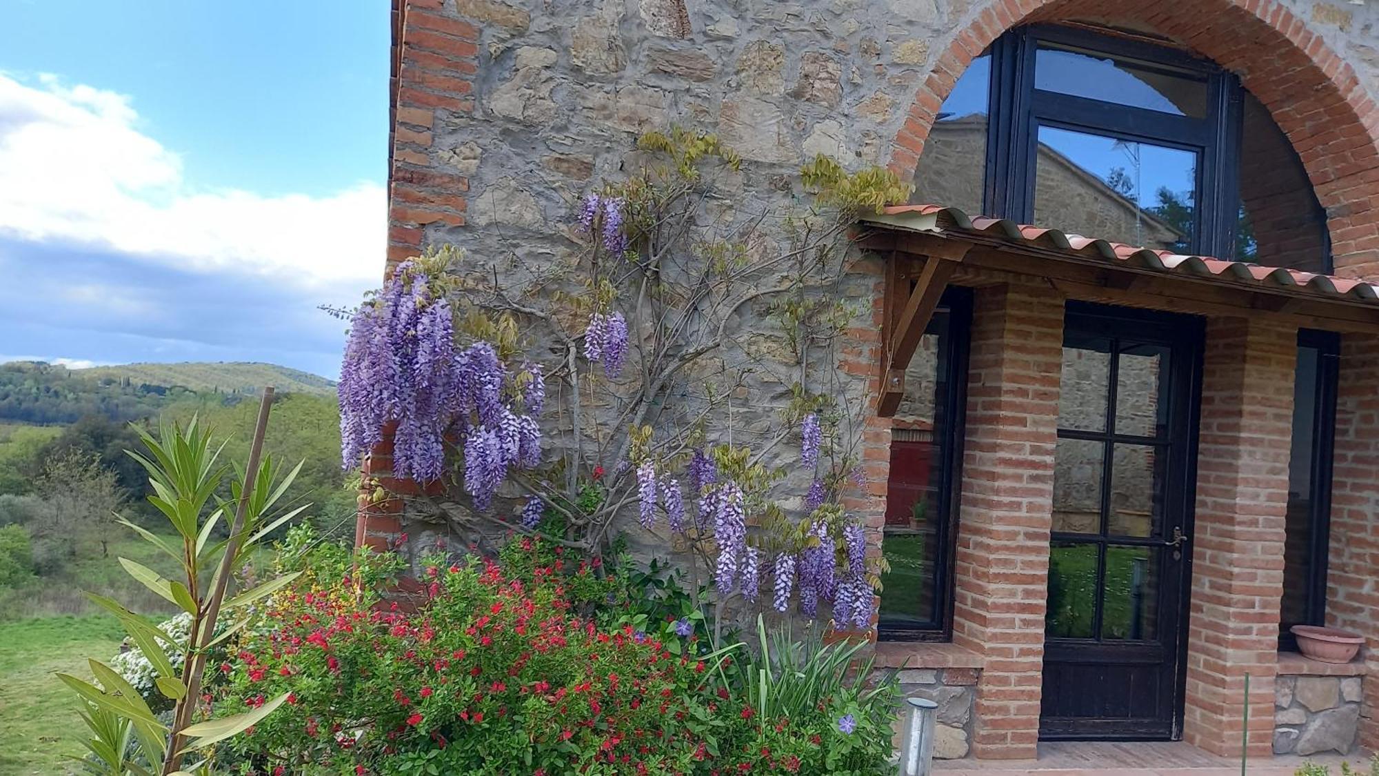 Podere Casalbosco - Idromassaggio E Panorama ラポラーノ・テルメ エクステリア 写真